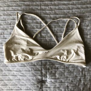 Frankies bikinis top white